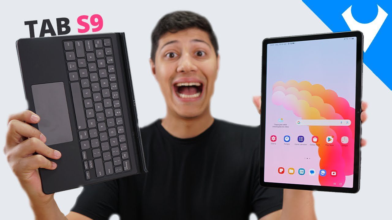 Chegou! Galaxy TAB S9 o MELHOR tablet que você poderia TER! Teclado + S PEN