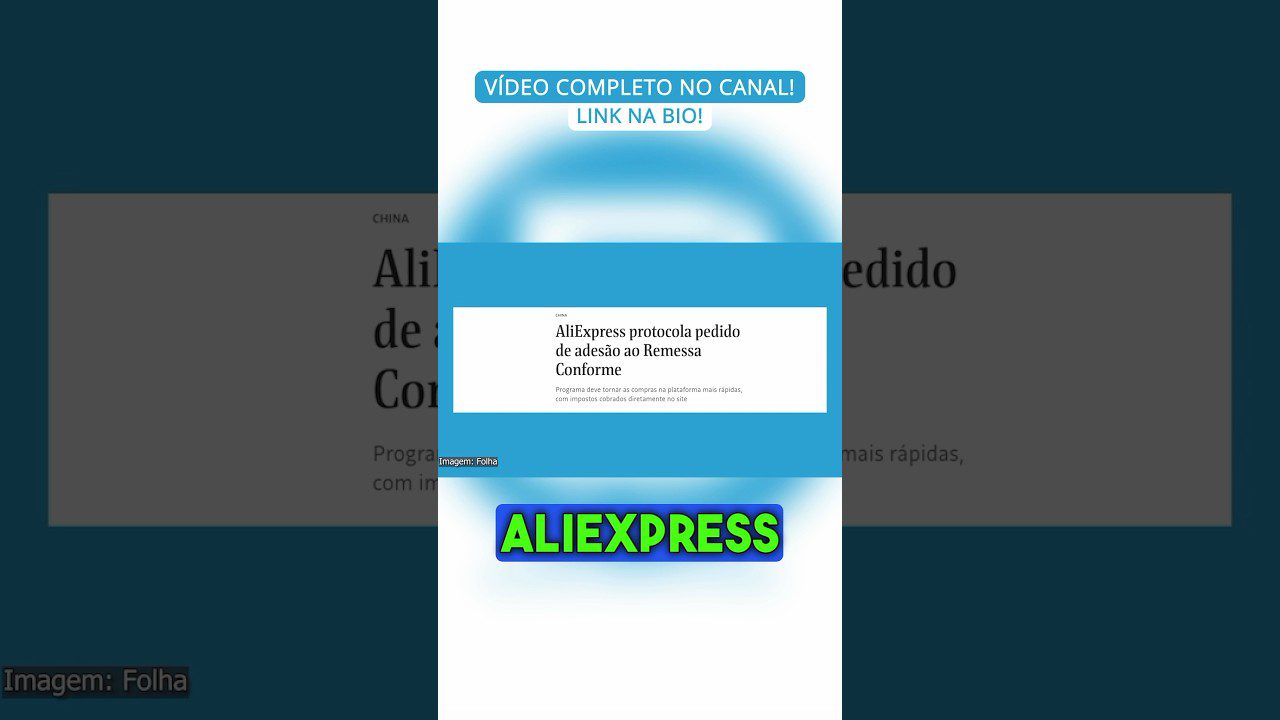 Acabou! ALIEXPRESS ADERIU ao REMESSA CONFORME! O que SERÁ das IMPORTAÇÕES? - #Shorts