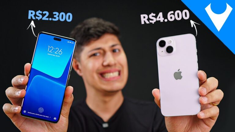 veja! Xiaomi 13 LITE vs iPhone 14 - QUAL MELHOR para você? Comparativo