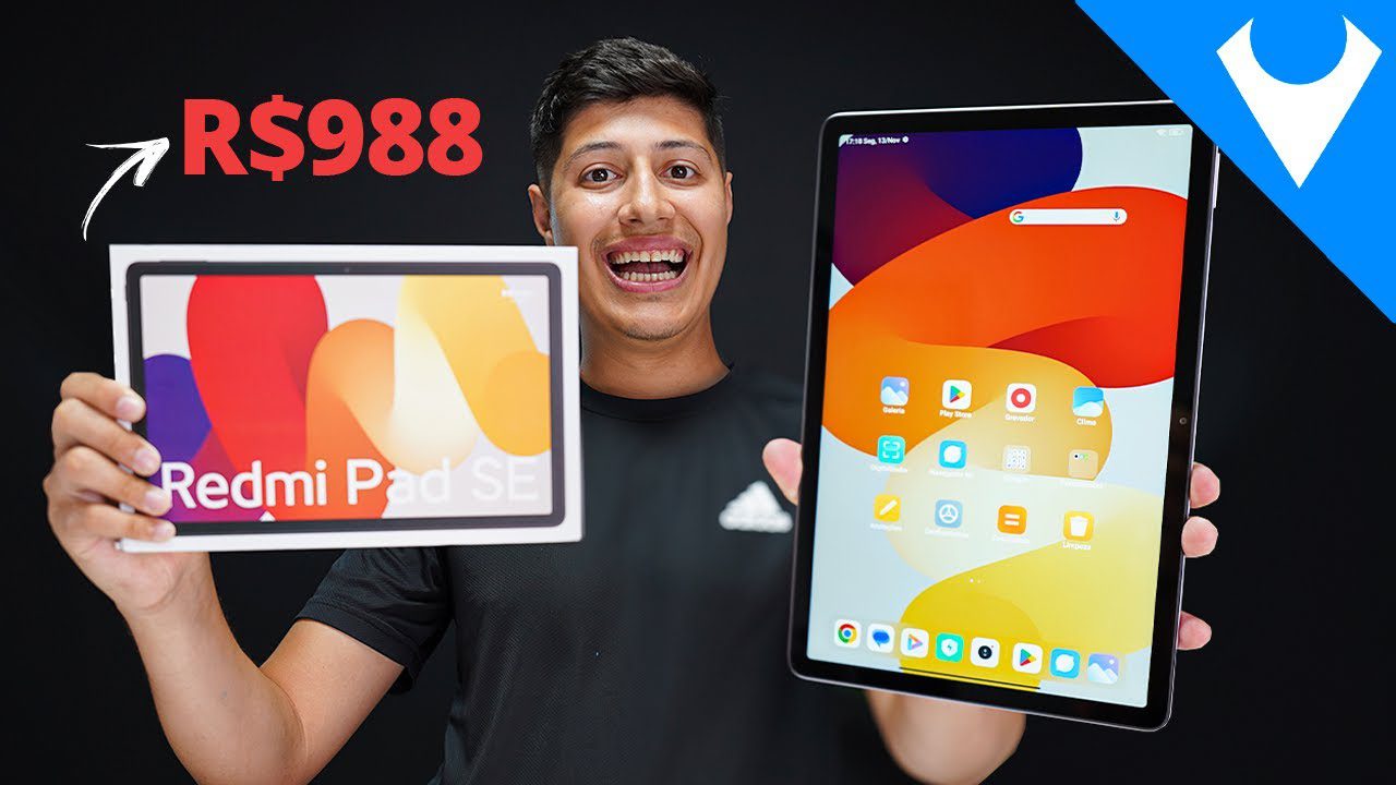 CHEGOU! REDMI PAD SE o tablet mais BARATO e BOM! UNBOXING