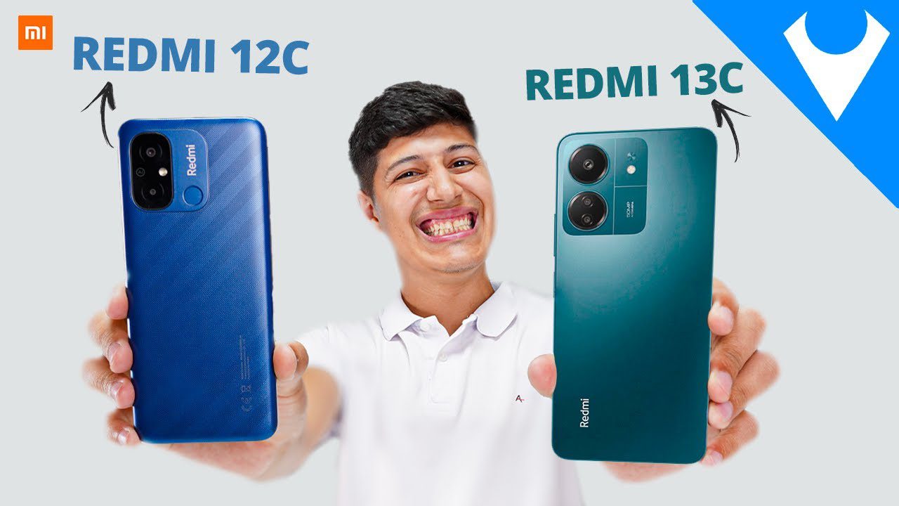 REDMI 13C vs REDMI 12C - QUAL MELHOR para 2024? Comparativo