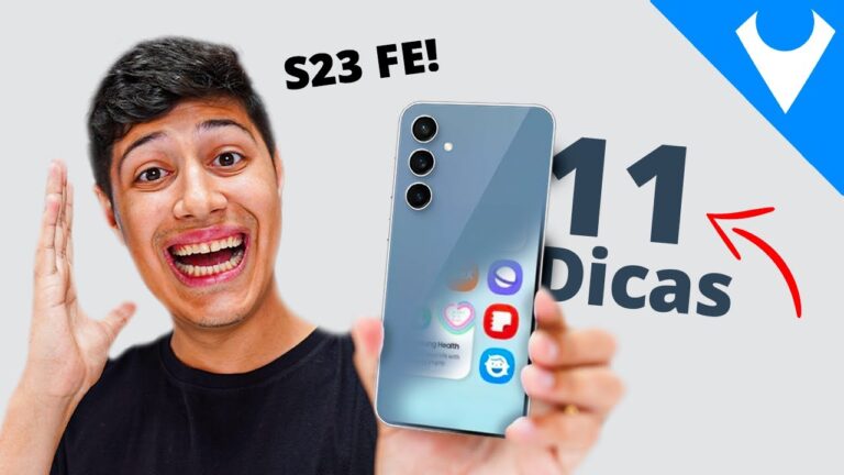 11 Dicas e TRUQUES para Galaxy S23 FE! One UI 6.0 e outros SAMSUNG!