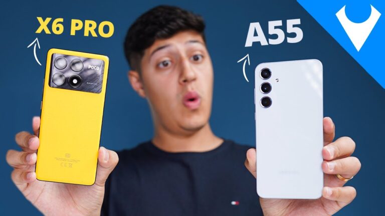 e agora! Galaxy A55 vs POCO X6 PRO qual MELHOR comprar? Comparativo