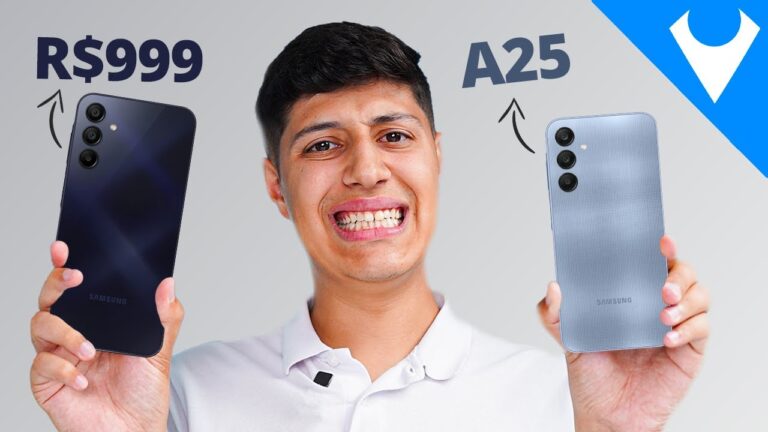 Galaxy A15 vs Galaxy A25 - MUDA MUITO? Qual a MELHOR comprar?